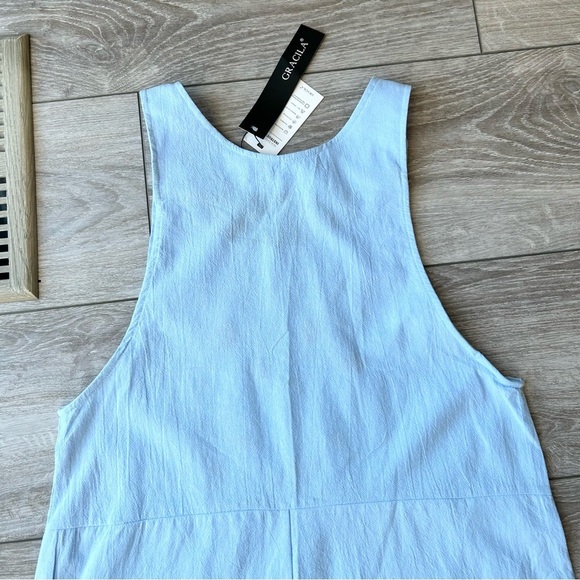 NWT Gracila Floral Embroidered Relaxed Jumpsuit - Picture 13 of 14